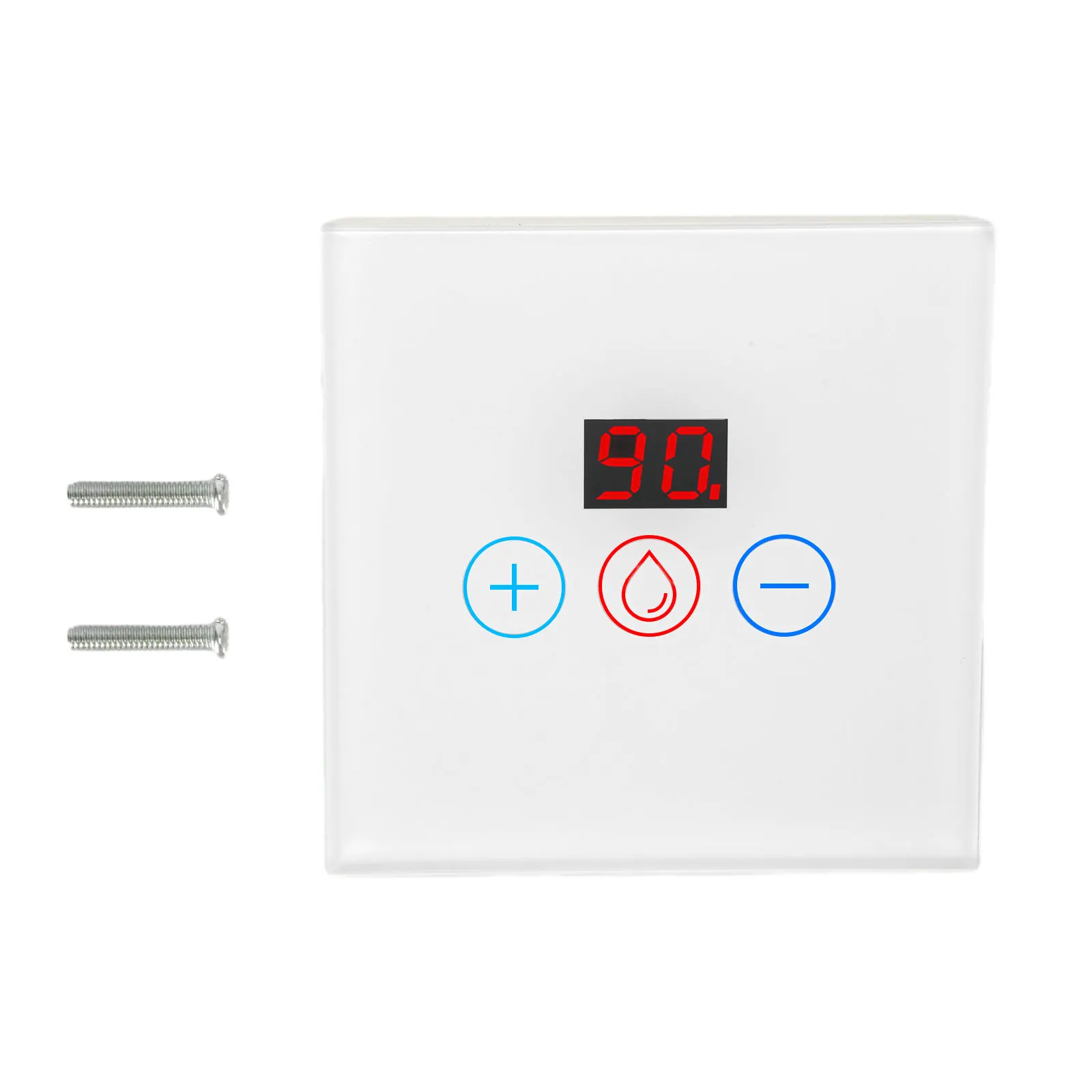 Capacitive Touch Timer Switch for Immersion Heater 20A with Support for Smart Scenes and Family Device Sharing
