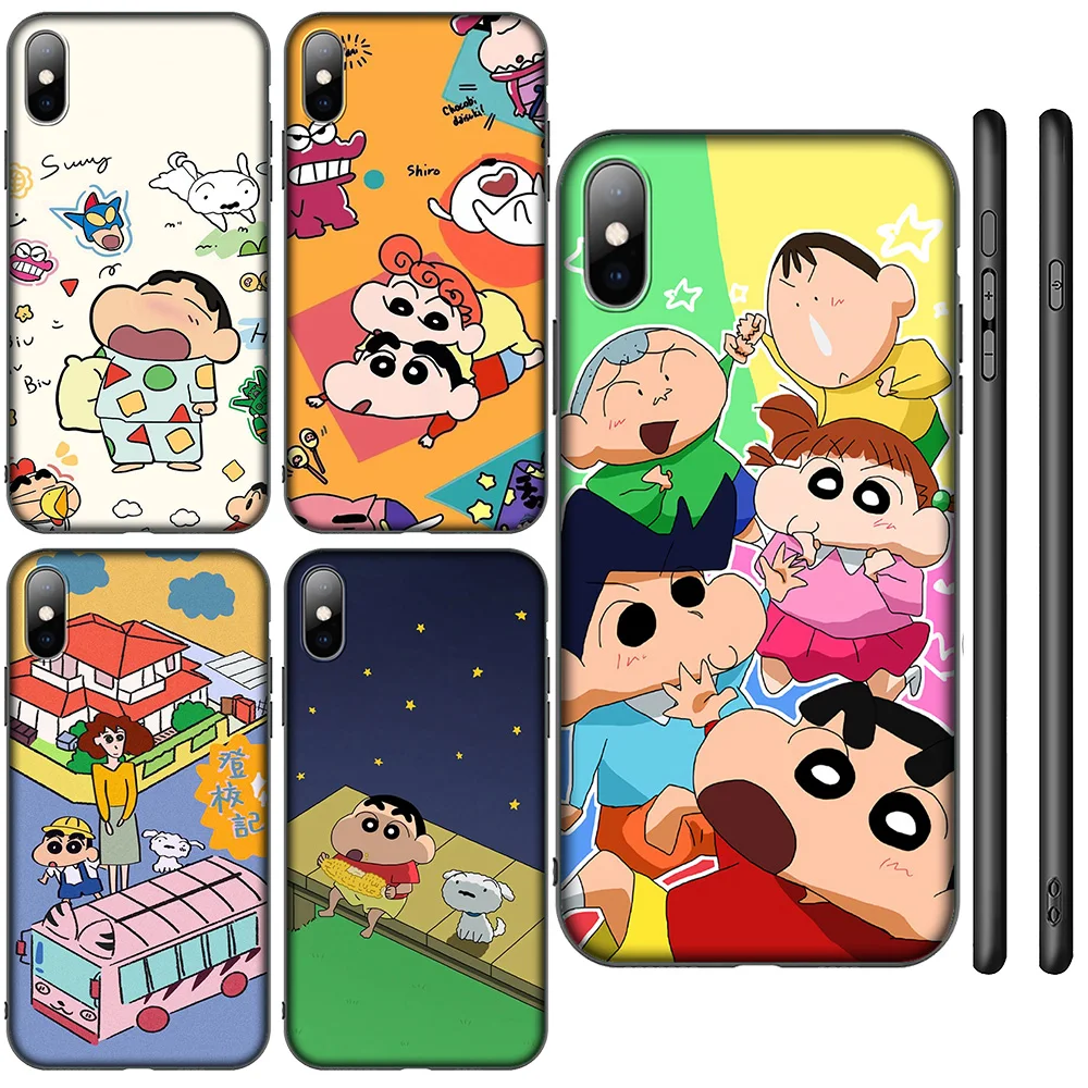 SA30 C-Crayon Cartoon Shin-Chan Case for Samsung Galaxy A55 A51 A21S A24 A25 A13 A12 A11 M15 M55 A05 A05S