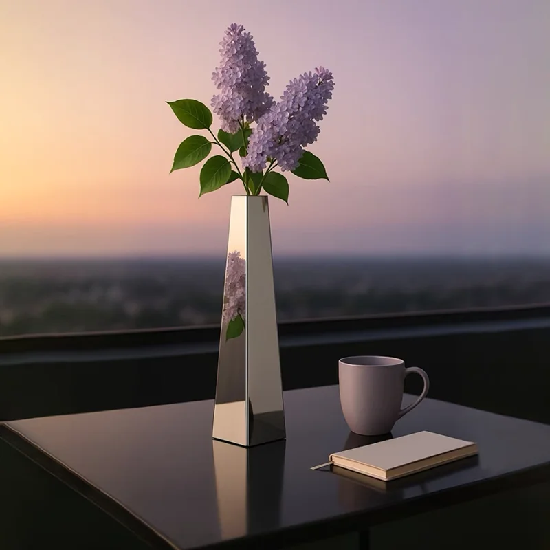 

Современные вазы из нержавеющей стали, эстетическая бутылка для цветов, гидропонная цветочная композиция, ваза, вабисаби, декор для дома, отеля, украшение для стола