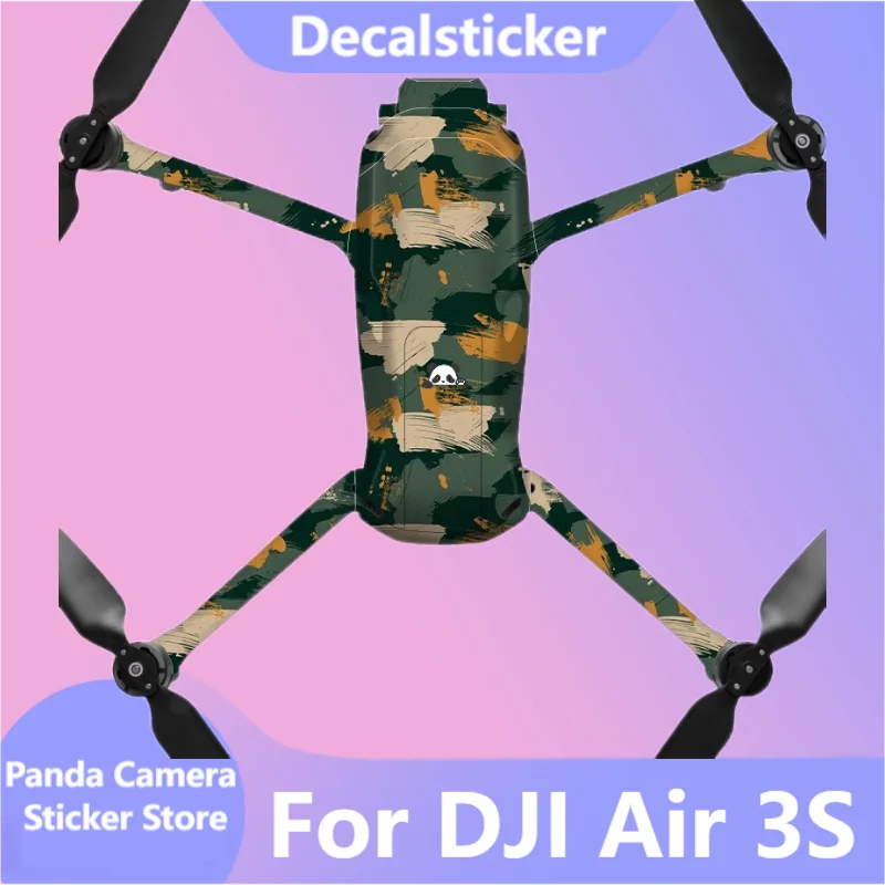 

For DJI Air 3S Decal Skin Drone Vinyl Wrap Film Anti-Scratch Protector Coat Air3S Customized Sticker
