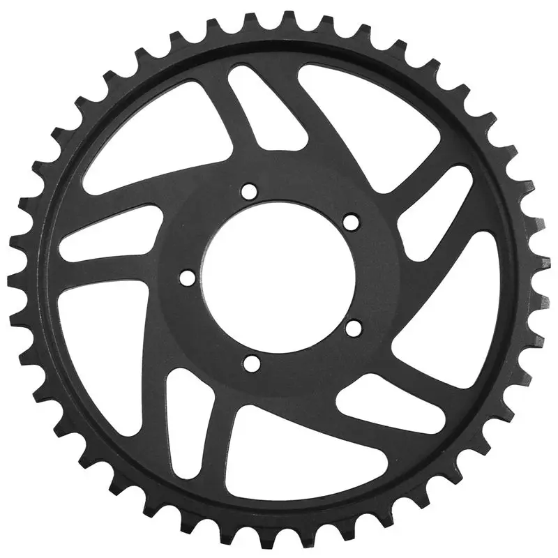AEA6-Ebike Chainwheel 42T Chainring 18.5Mm Offset For BAFANG BBS01B BBS02B BBS01 BBS02 Mid Drive Motor Aluminum Alloy