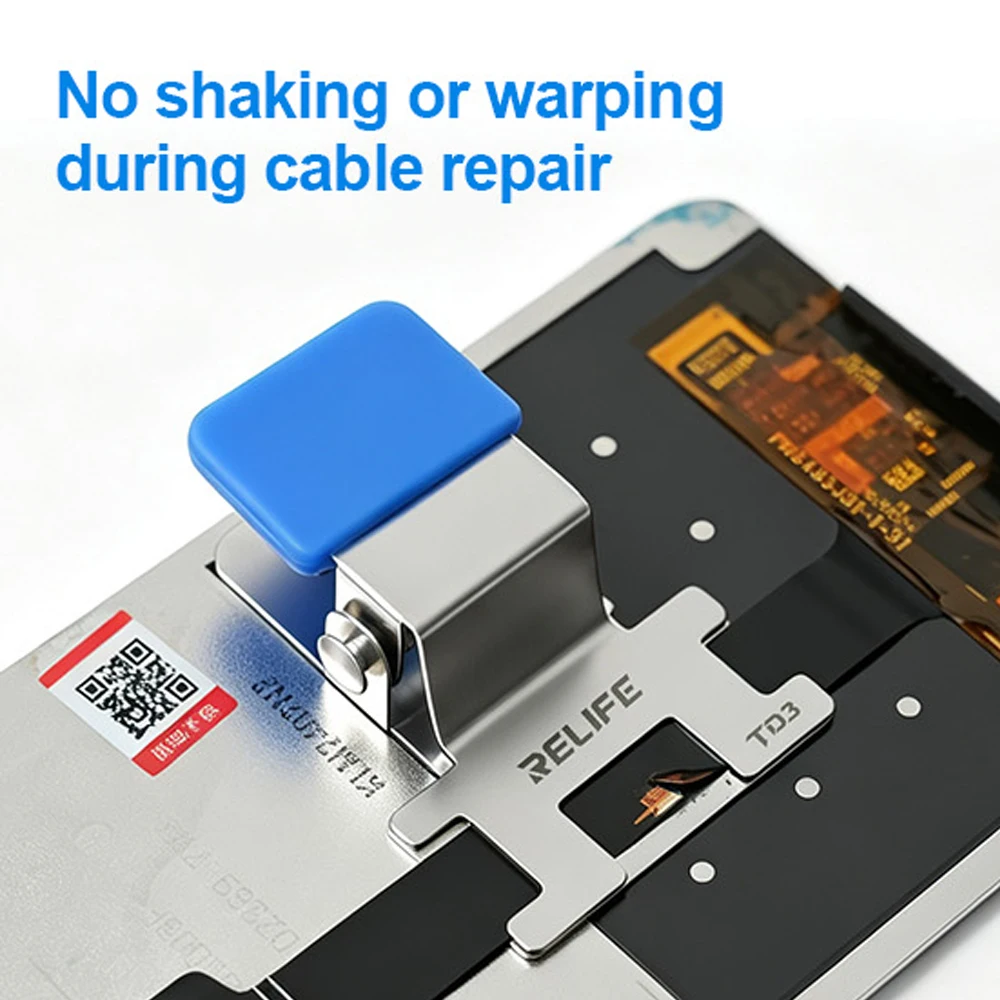 RELIFE TD3 Universal FPC Fixture Flexible Cable Clamp For Mobile Phone Motherboard LCD Touch FPC Cable Repair Tools