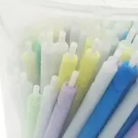 

250 Pcs Dental Disposable Bottled Air Water Spray Nozzles Tips Tubes for 3-Way Triple Syringe