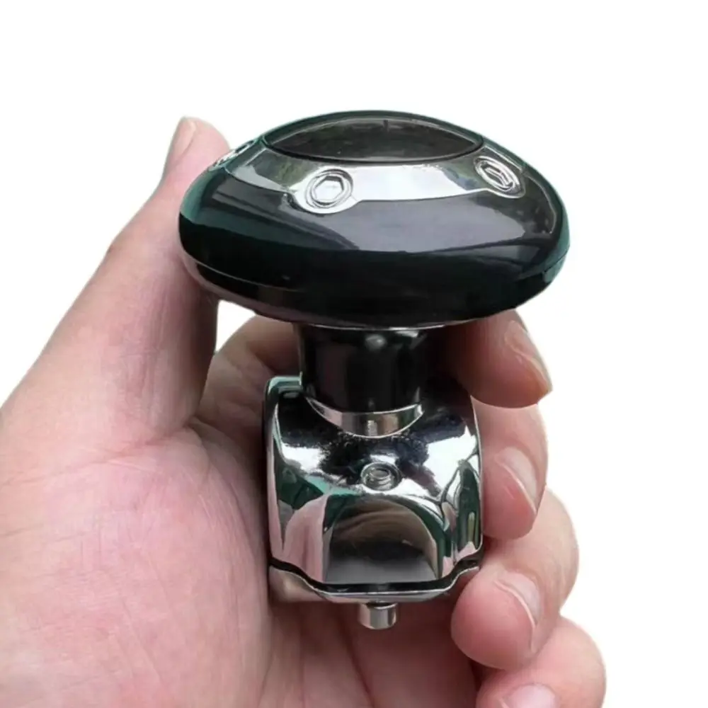 Universal ABS Steering Wheel Spinner Knob Rotating Car Turning Steering Wheel Ball Handle Black Adapter Car Accessories Auto
