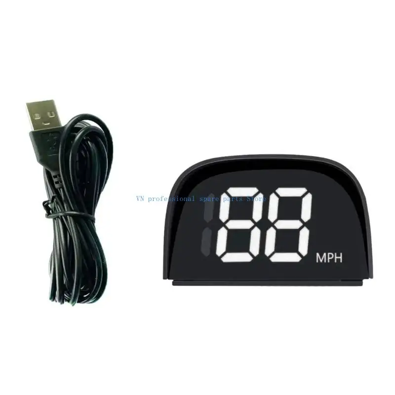 41XA Easy to Use Car Speedometer Reliable Speed Readings Car Speed Meter with Day/Night Visibility Stay Aware of Your Speed