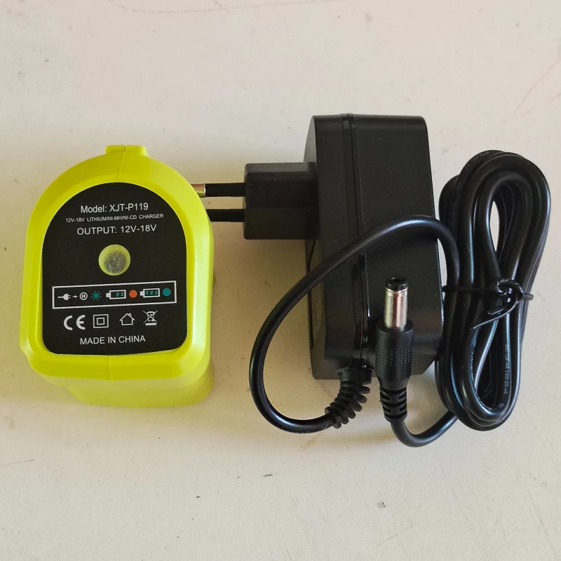 

Compatible for RYOBI 12-18V Ni-CD Ni-MH Li-Ion ONE+ Series Batteries Battery Adapter Charger Be Used for P102 P103 P117 P119