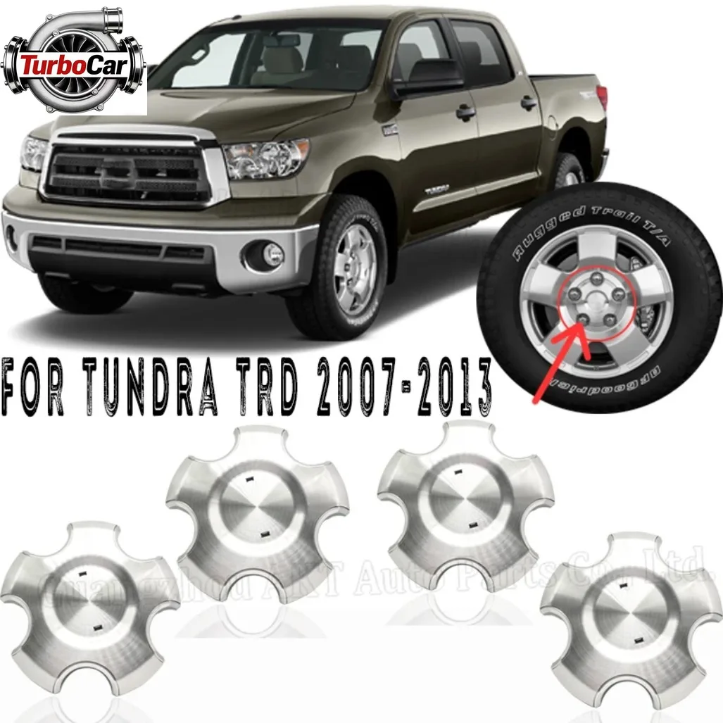 

4Pcs Center Cap Alloy Wheel Hub Cover 42603-0C080 For Toyota Tundra 2007-2013 TY-505 Wheel Accessories