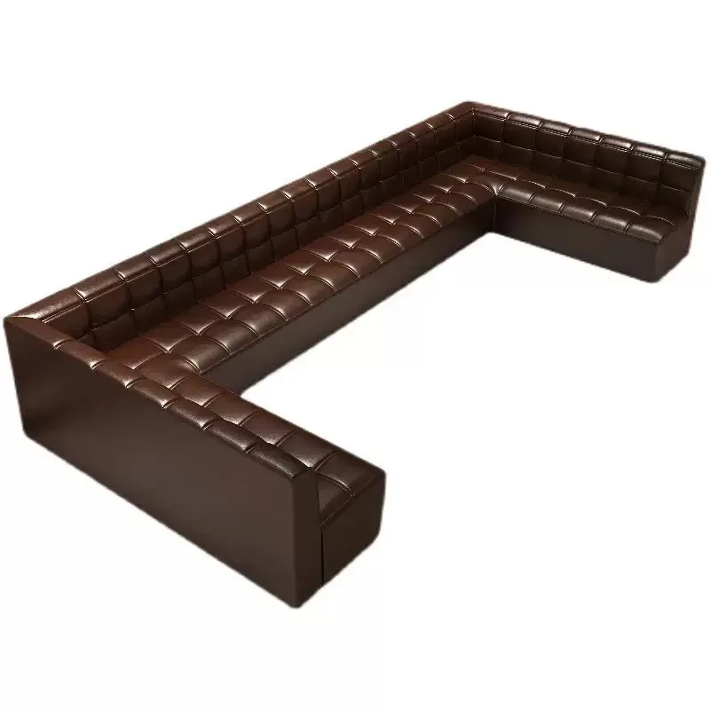 KTV sofa coffee table combination night club box party room bar booth U-L sofa