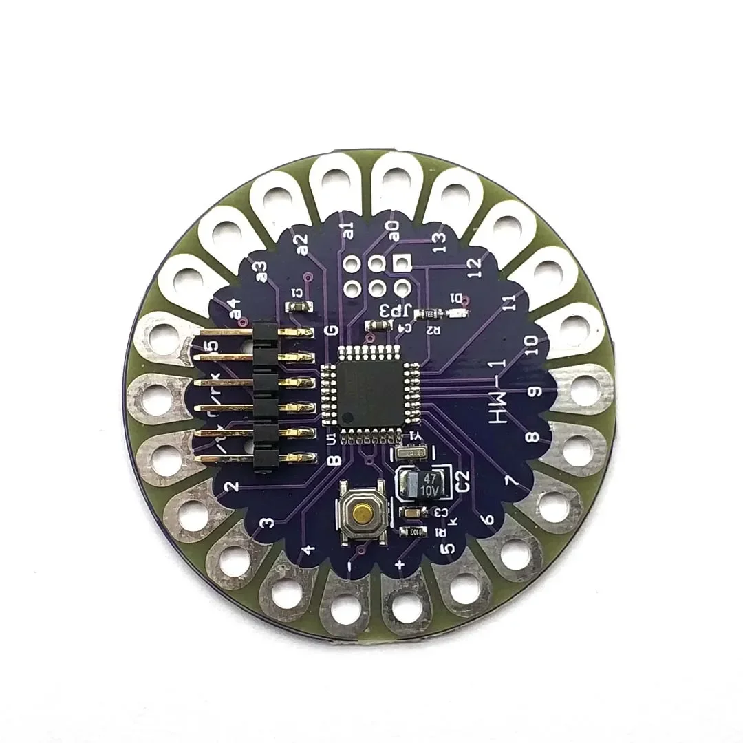 Основная плата LilyPad 328 ATmega328P ATmega328 16 МГц, совместимая с Arduino