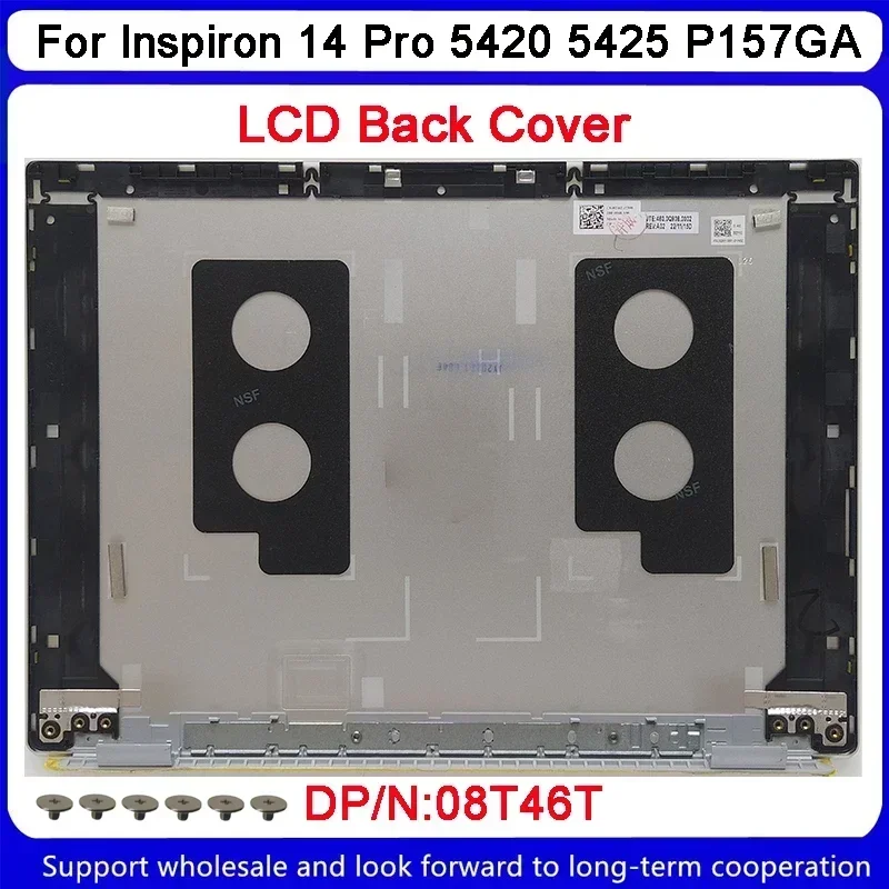 New For Dell Inspiron 14 Pro 14Pro 5420 5425 P157G LCD Back Cover 0X2R1K 0WMRGK Palmrest 08T46T 0Y8CK3