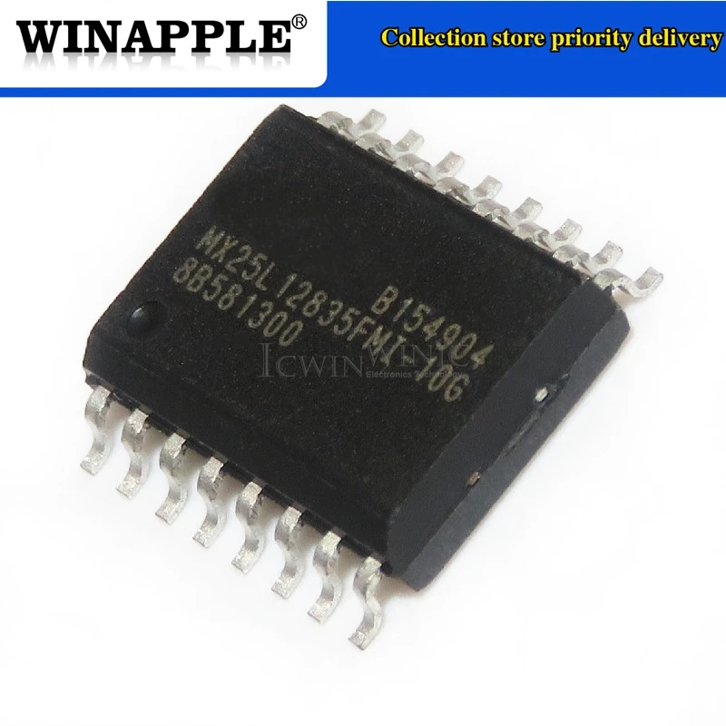 5pcs/lot MX25L12845EMI-10G MX25L12835FMI-10G MX25L12835FMI MX25L12835FMI SP202ECN SP202 M25P16-VMF6TP 25P16V6P M25P16 SOP-16