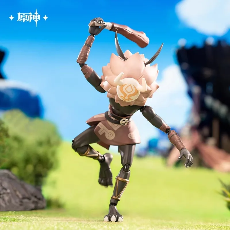 

Игра Genshin Impact Официальный оригинальный продукт hilichurl тематический орнамент Хэллоуин Рождество DIY подарки косплей орнамент аксессуар