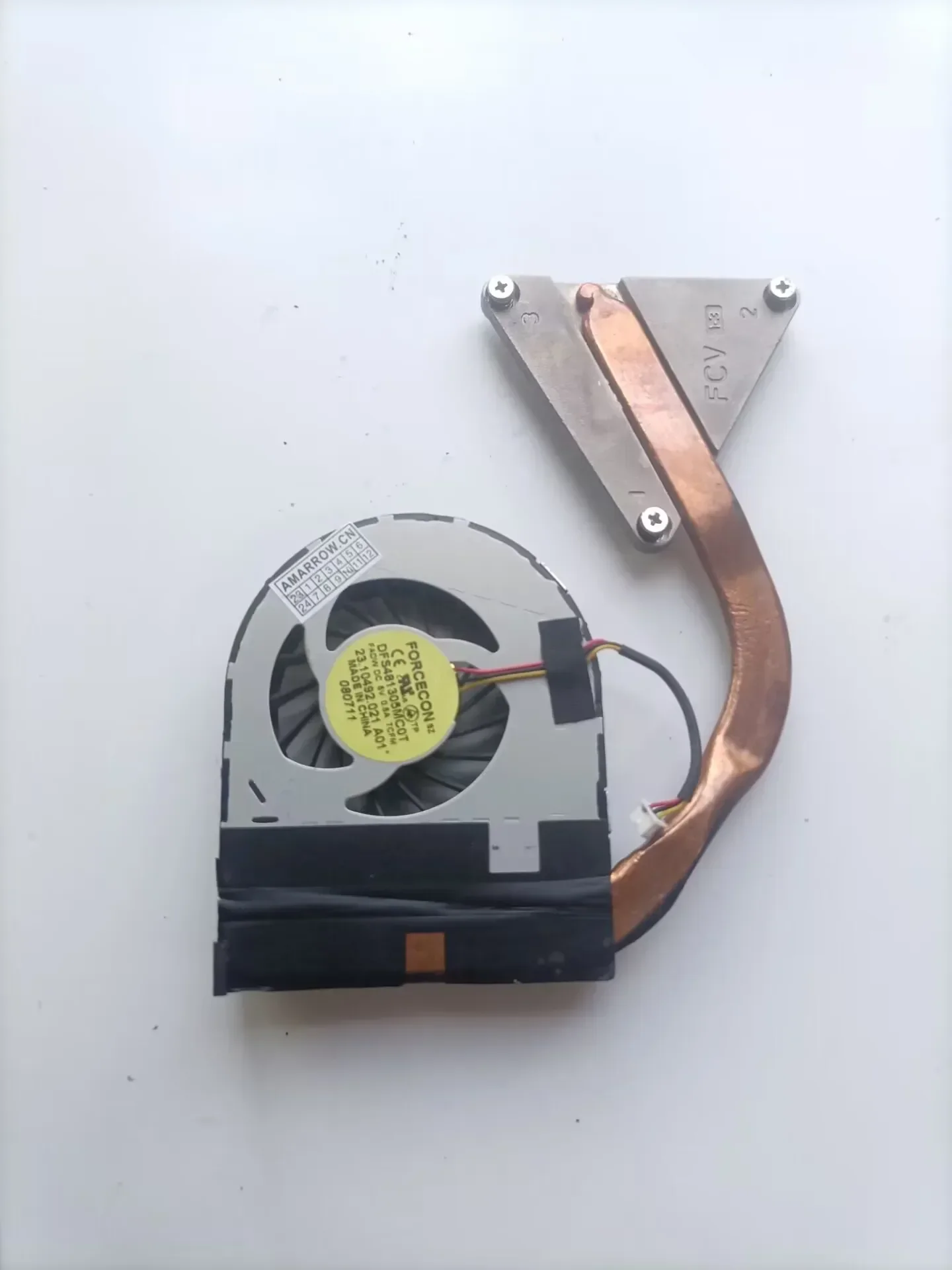 Ventoinha de Resfriamento para Laptop DELL Original, Cooler de CPU N4050