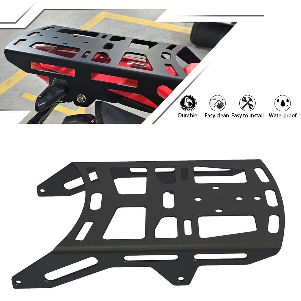 

For Honda CRF300L CRF 300L Rally 2021-2024 Rear Seat Luggage Rack Support Holder Cargo Shelf Shelve Bracket CRF300LS CRF300L ABS