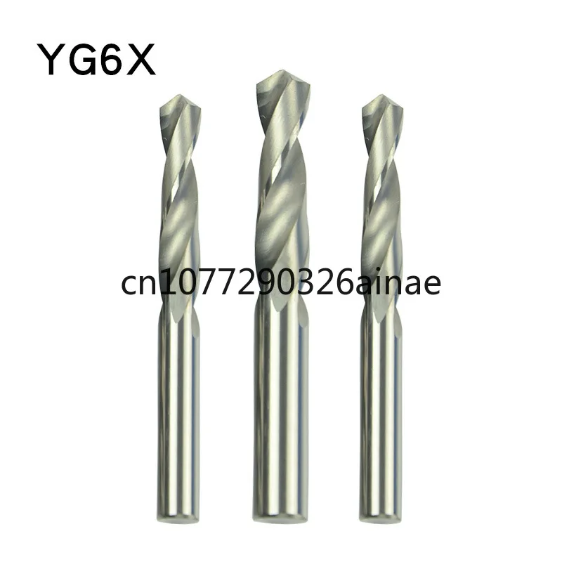 Yg6x Solid Carbide Tungsten Steel Drill Bit Straight Drill 0.5-20mm Straight Handle Twist Drill