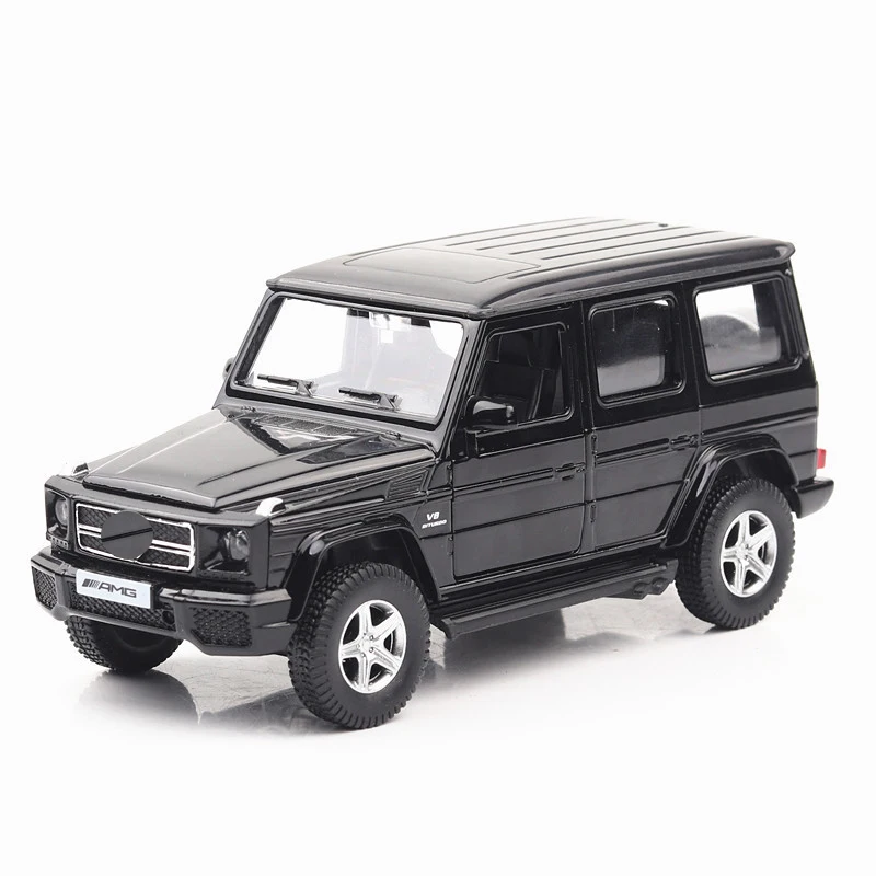 1/36 g63 g-class modelo de carro de brinquedo para crianças rmz city esporte diecast miniatura puxar para trás coleção carro presente para menino b418