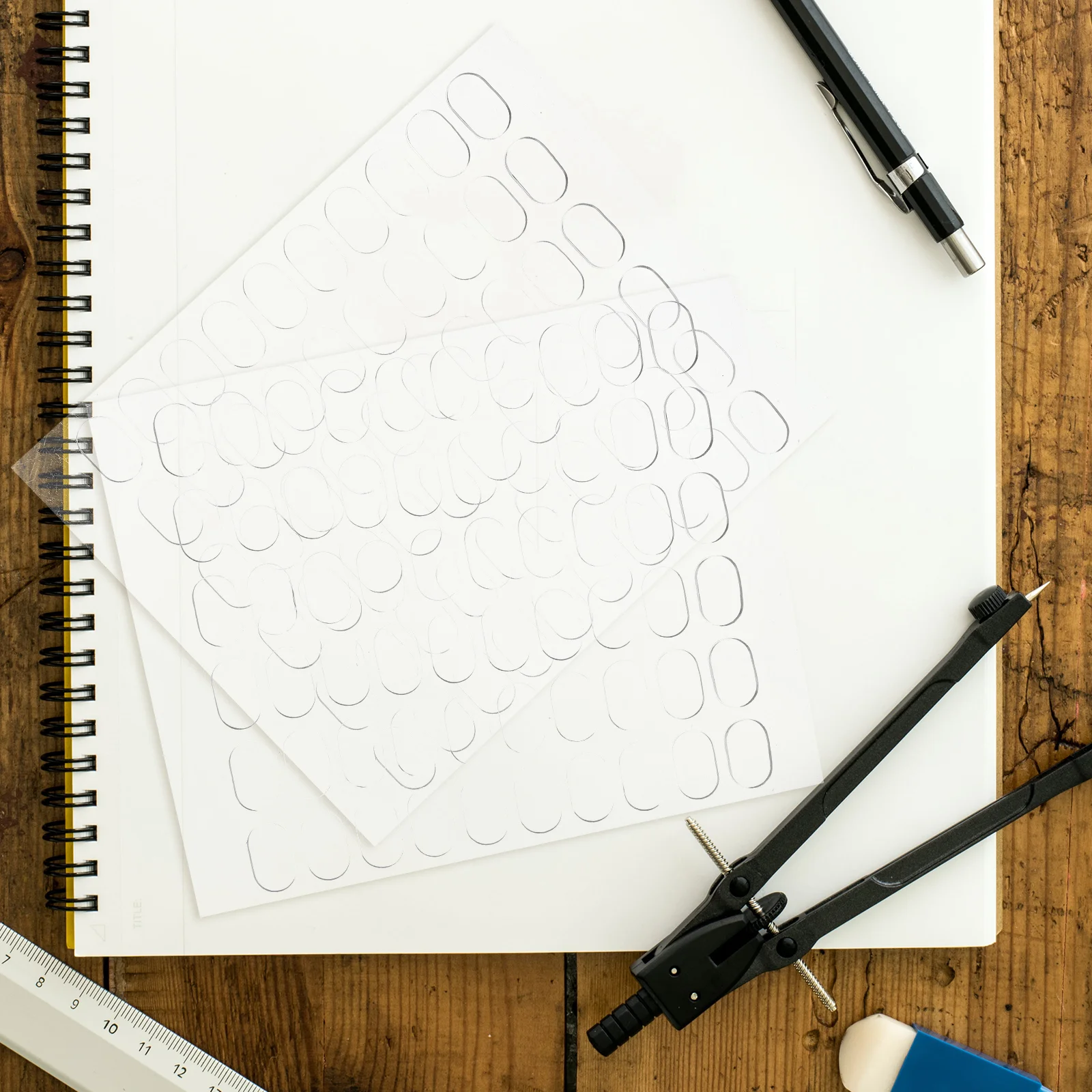 120 Pcs Transparent Film Double-sided Tape Clear Dots Circle Stickers Balloons Sticky Glue Points Adhesive Craft