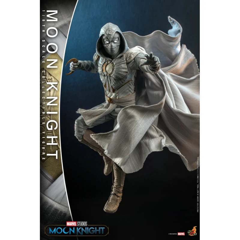 100% Original In Stock Hottoys TMS075 Moon Knight 1/6 Animation Action Figure Toy Gift Model Collection Hobby