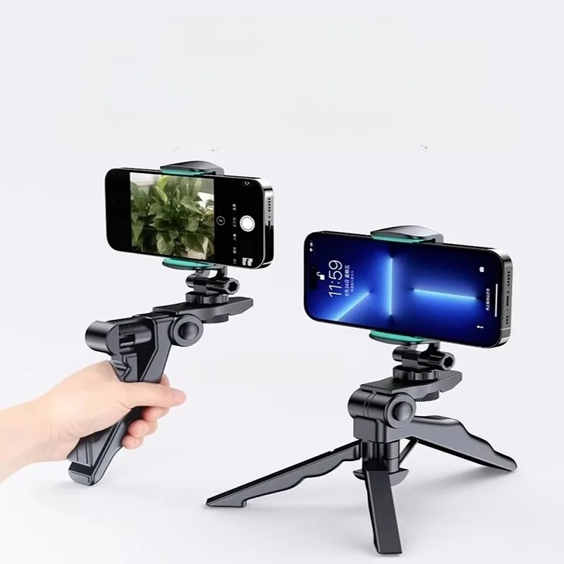 360° Swivelling Extendable Tripod Selfie Stick Portable Handheld Phone Stand For iPhone Xiaomi Samsung Versatile Desktop Holder