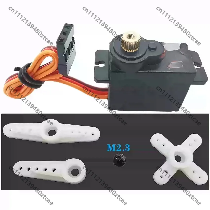9g Metal Gear Digital Servo, High Precision Steering Gear Replacement Spare Parts For RC Model Helicopter