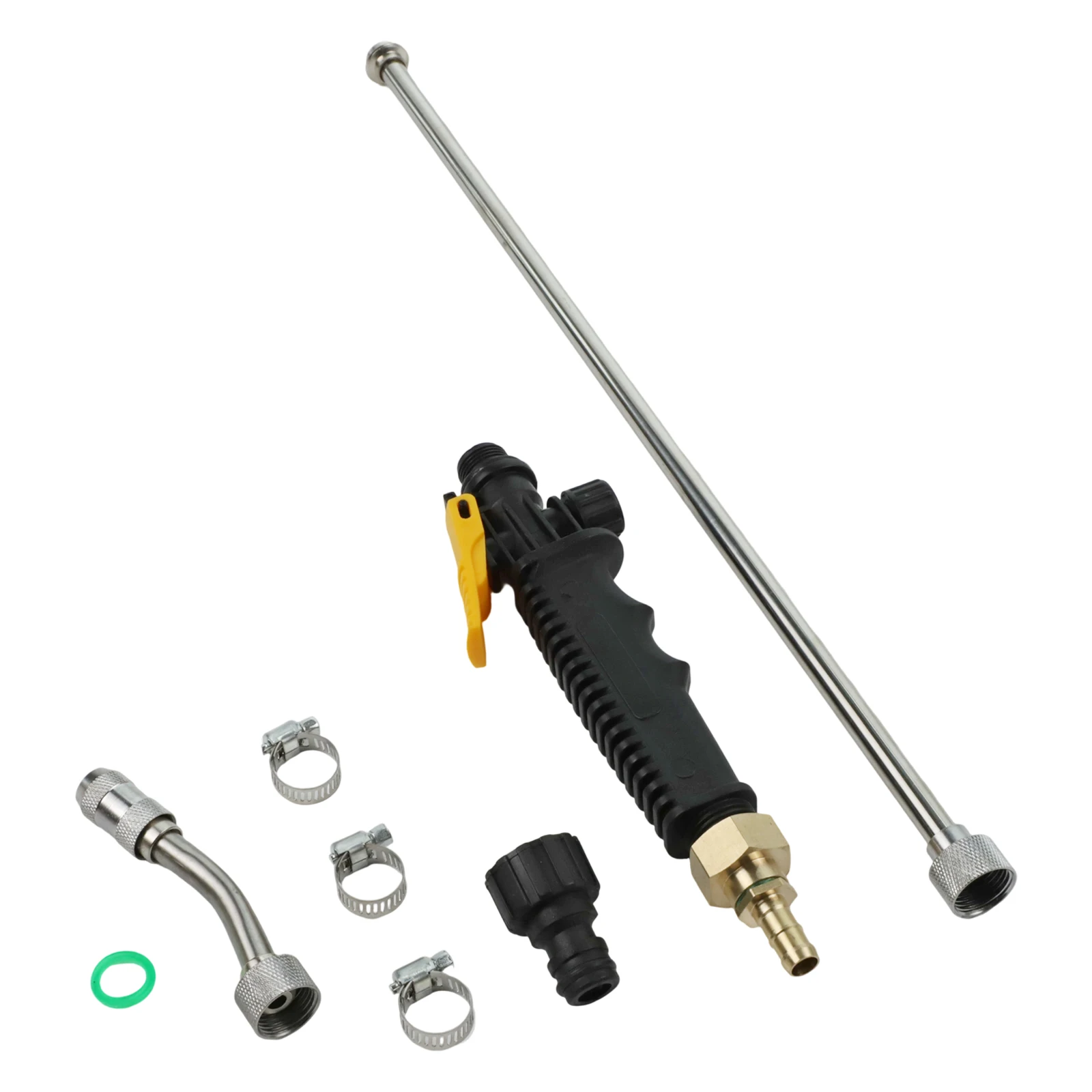Pulverizador portátil de aço inoxidável, lavadora de alta pressão, para lavagem de veículos de jardim, rega de jardim, peças de reposição