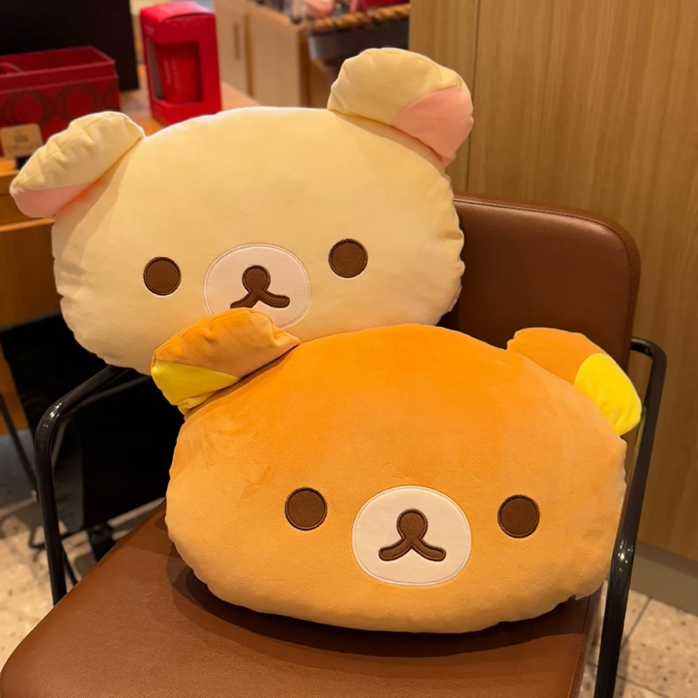 

Adorably Rilakkuma Plushies Stuffed Kiiroitori Plush Toy Comfortable Very Soft Cuddly Figure Pillow Sofa Bed Back Cushion Gifts