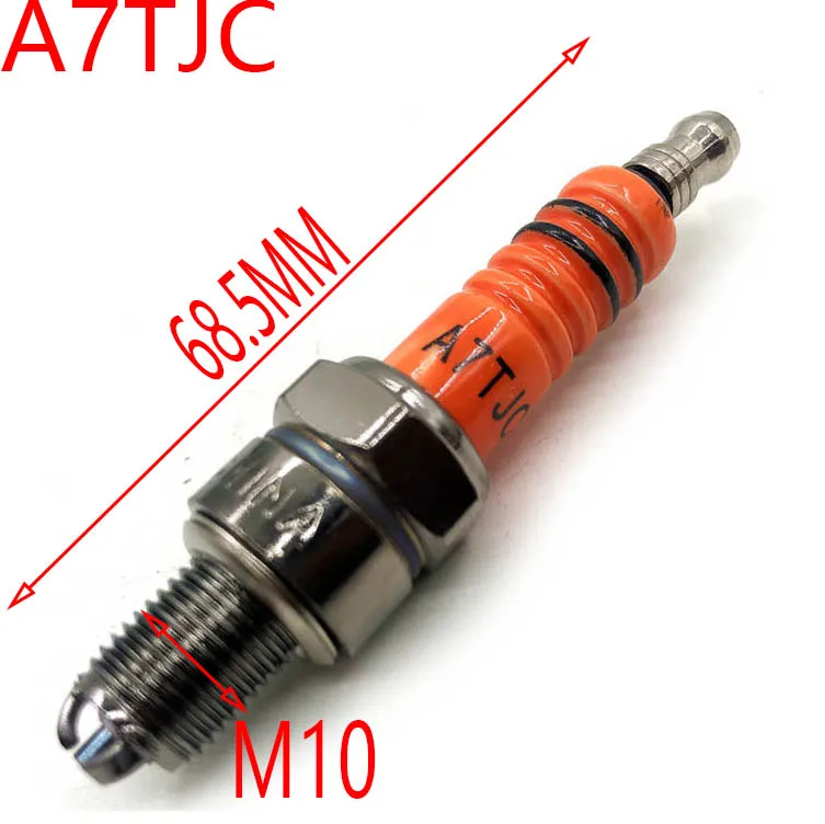 Motorcycle GY6 50cc 70cc 90cc 110cc 125cc ATV 50 125 150cc Moped Scooter Three-Electrode Spark Plug A7TJC or D8TJC or L7RTC