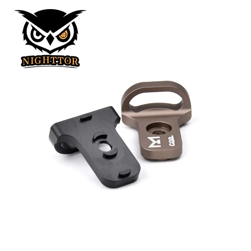 

WADSN Tactical CQD Quick Sling Shoulder Strap Fit RSA AEG GBB MLOK Airsoft QD Sling Mount Adapter Round Butterfly Ring Buckle
