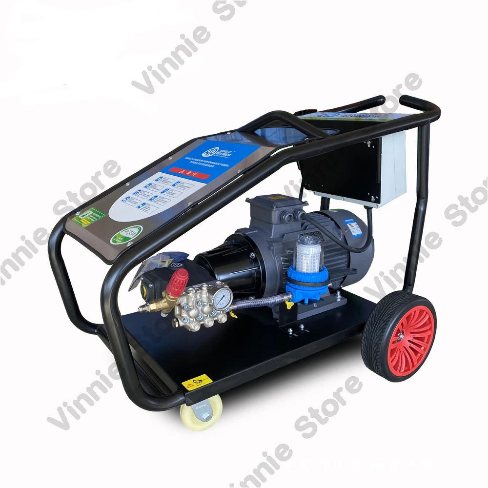 Industrial ultra-high pressure cleaning machine can be equipped with imported AR pump with high power.
