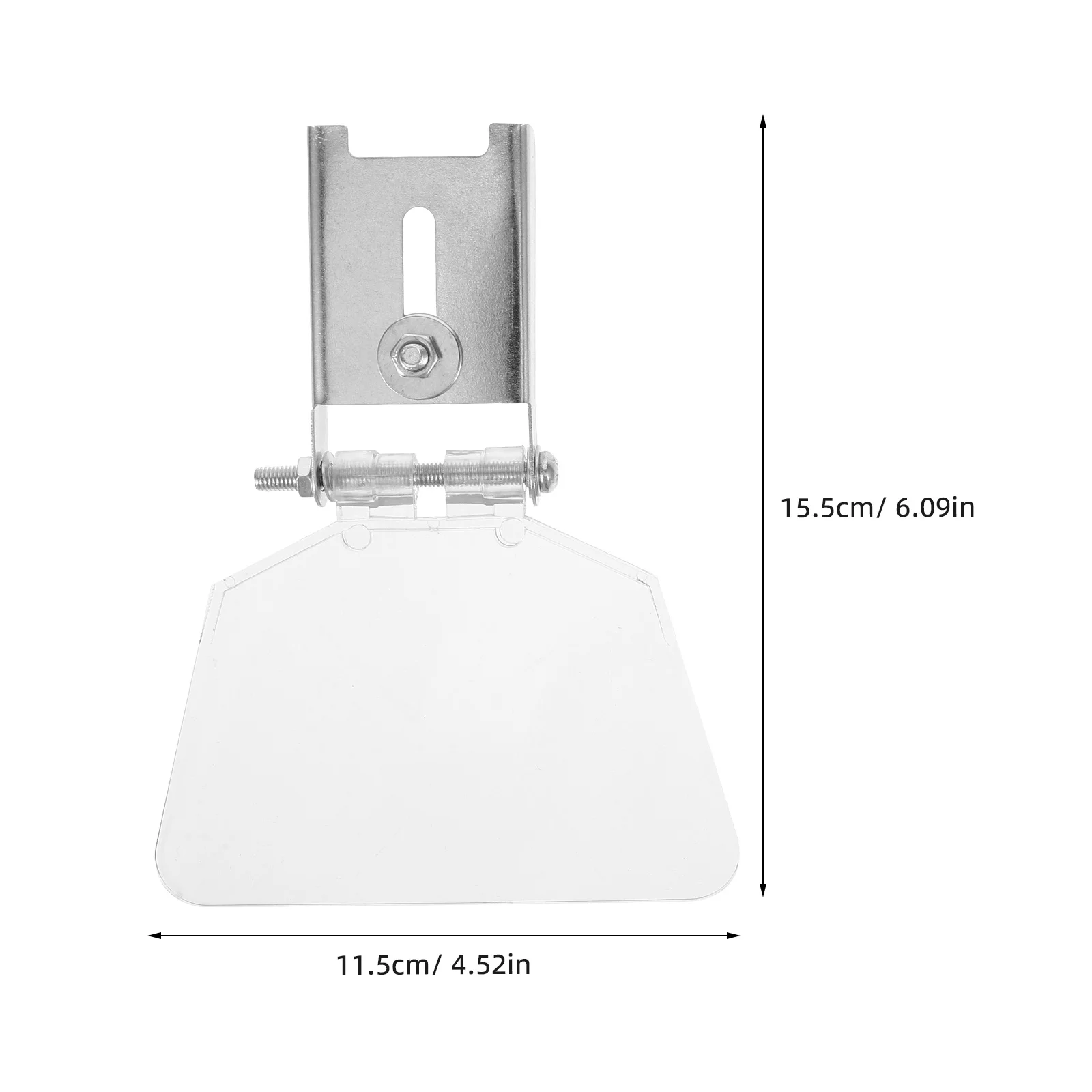 Bouclier oculaire de protection en plastique Transparent, 1 ensemble, couvercle de protection de puce de meuleuse d'établi, accessoires de remplacement pour la sécurité des outils