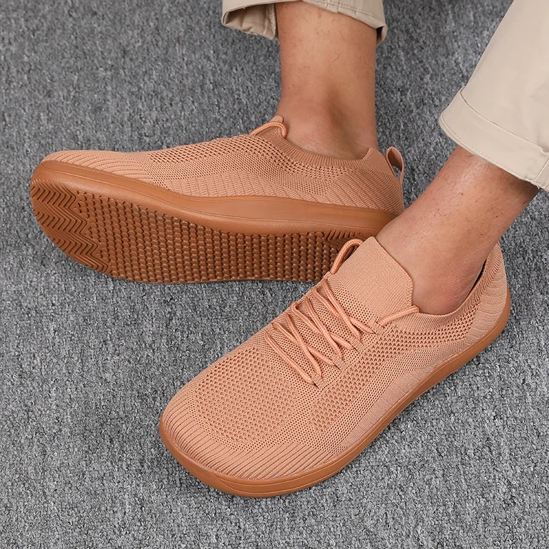 Men's Slip on Casual Walking Shoes Wide Feet Comfortable and Stable Mesh Fabric Jogging Daily Necessities Sports Shoes for Women