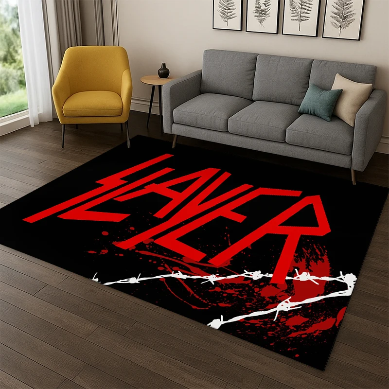 Tapis décoratif rétro Slayer H - Home Bathroom Door Signs avis et prix