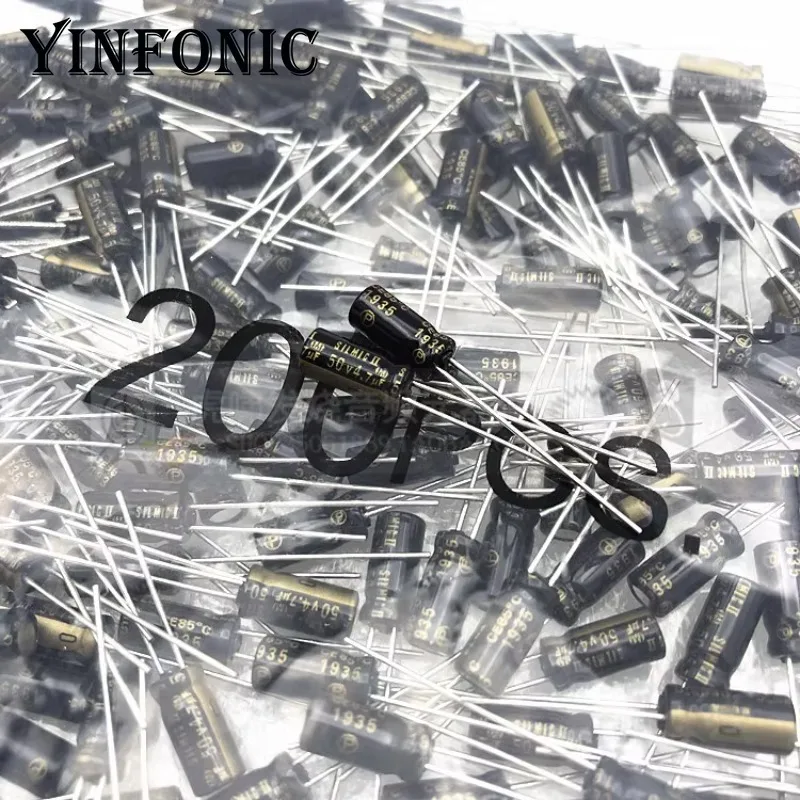 10 ชิ้น/ล็อต ELNA SILMIC II Series 50V1UF/2.2UF/4.7UF 25V22UF 35V10uF 5x11 มม.ตัวเก็บประจุด้วยไฟฟ้า