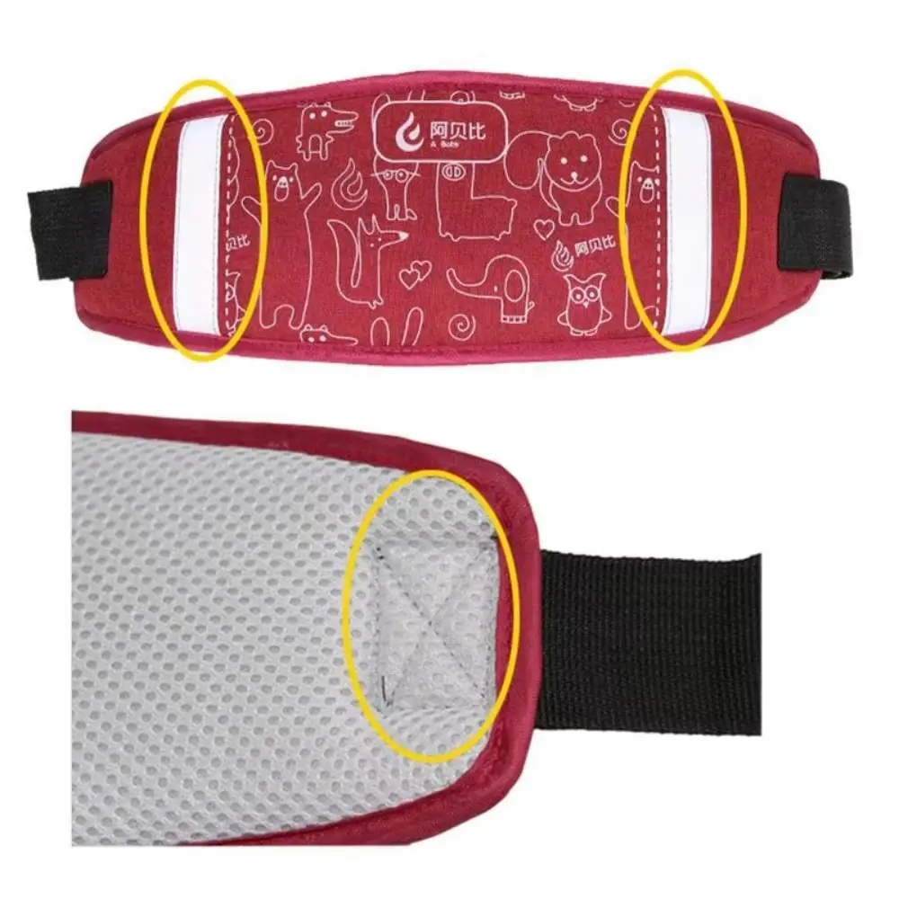 Adjustable Motorcycle Harness Non-Slip with Reflective Safety Seat Harness Durable Oxford Cloth Safety Protection Strap