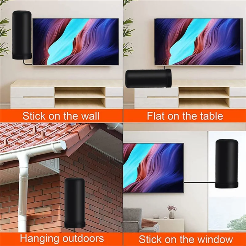 デジタル TV アンテナ バレル タイプ HD DTMB DVB-B2 ATSC 地上波アンテナ TV 受信機新しい 1 セット