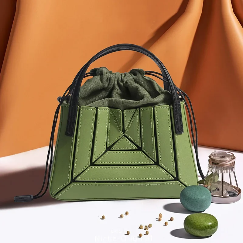 Luxury Colorful Vivid Stripped Shoulder Bag Small Square Totes Crossbody Handbags Women Bolsas Female Brand Designer Purse