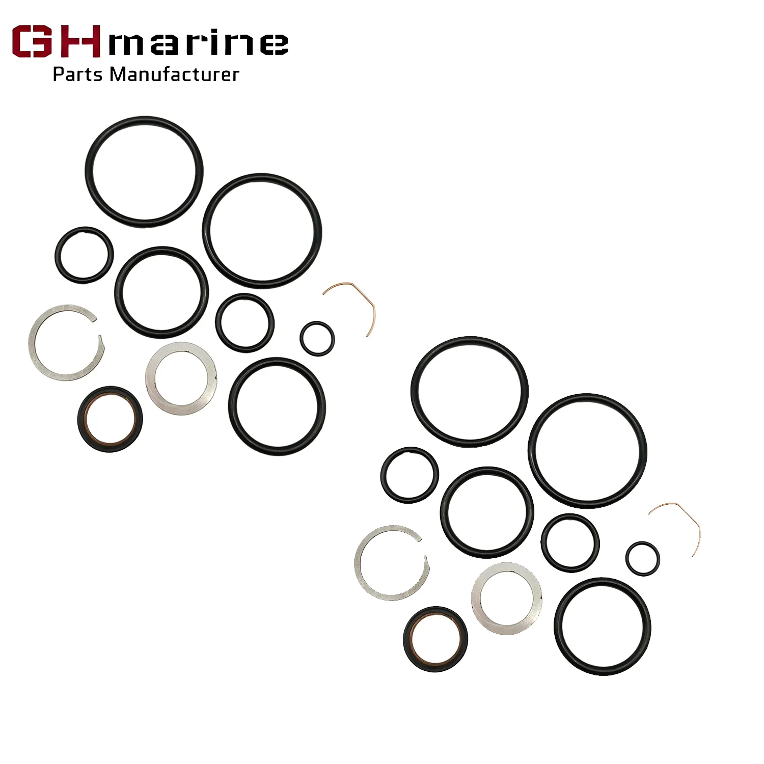 87400A2 2 Set Trim Cylinder Seal Kit for MerCruiser Sterndrive R MR Alpha One Gen I II  Bravo I II III Models Sierra 18-2649