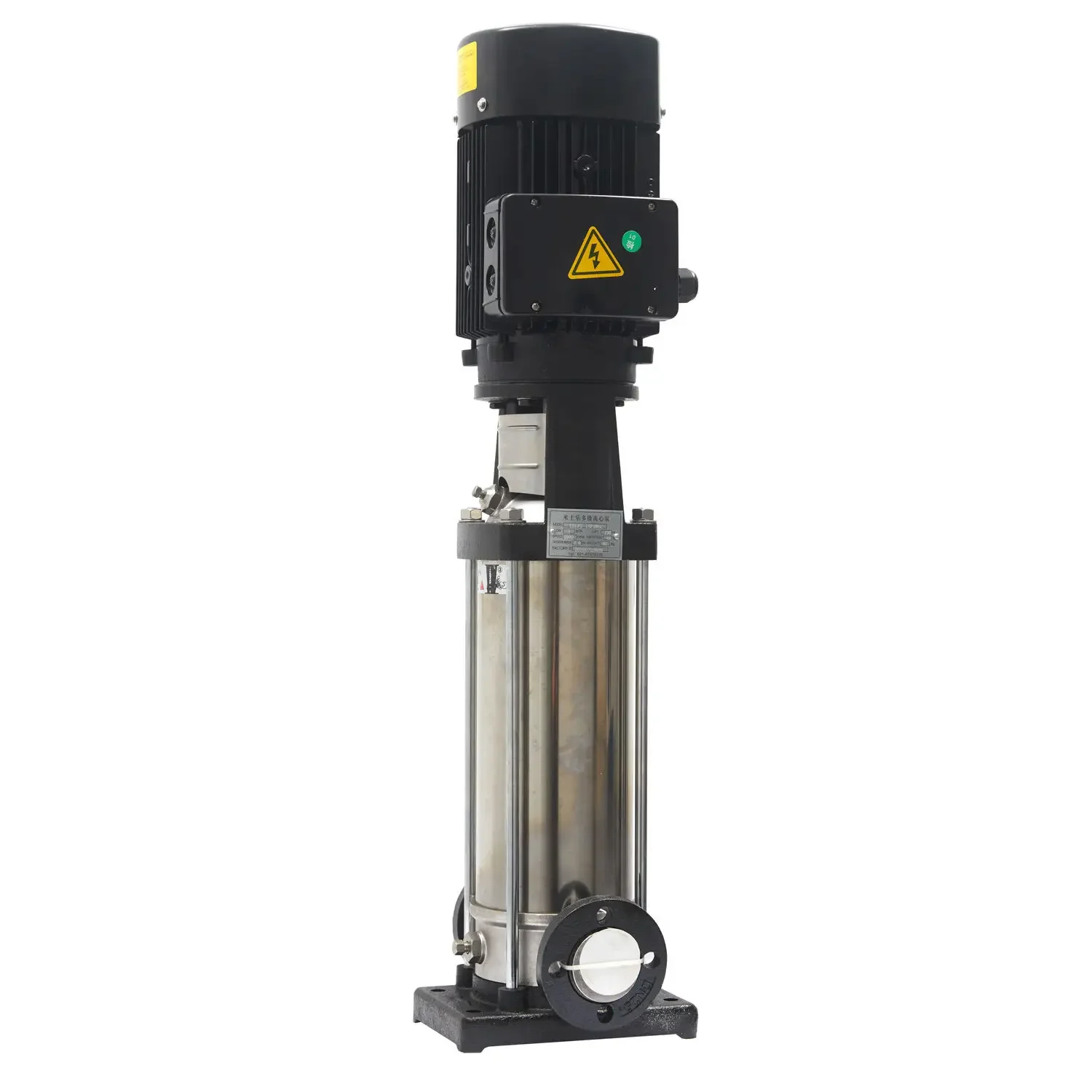 Vertical multistage pump high pressure  for desalination