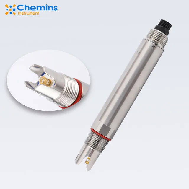 Free Online Residual Chlorine sensor  4~20mA Free Chlorine Sensor For Industrial Wastewater Monitoring