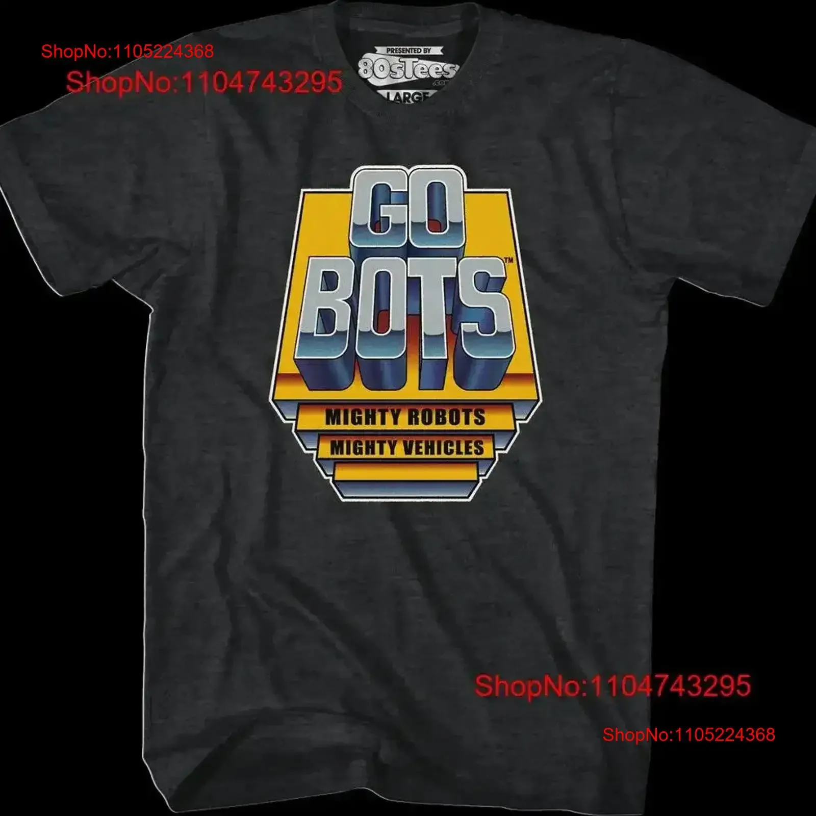 

Классическая футболка с логотипом GoBots, винтажная стираная уличная дизайнерская одежда, повседневная модная эластичная мягкая дышащая слегка