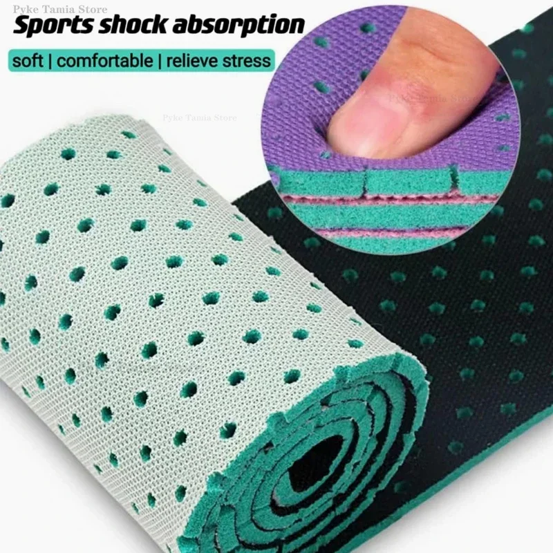 Adult Kids Soft Comfortable Sport Breathable Shock Absorption Shoe Inserts Universal Feet Sole Insoles  Cuttable Insoles