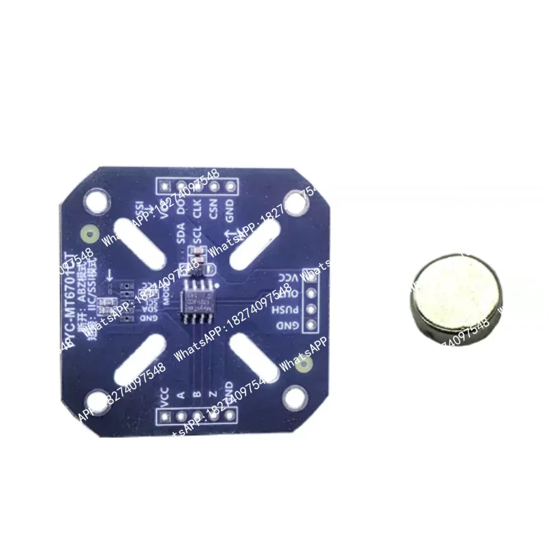 MT6701 AS311 Magnetic Encoder High-Precision 14-bit Brushless Motor Angle Measurement Sensor