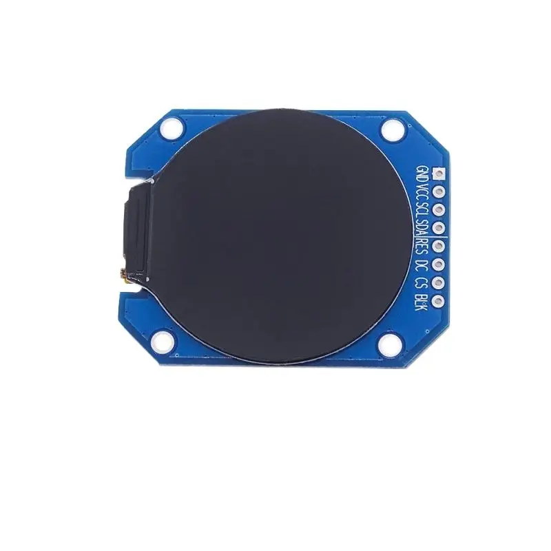 DC 3.3V 1.28 inch TFT LCD Display Module Round RGB 240*240 GC9A01 Driver 4 Wire SPI Interface 240x240 Resolution adapter PCB