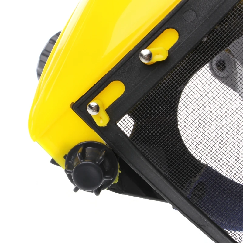 Face Shield Mesh Visor Browguard for Ideal For Brushcutter Trimmer Shie