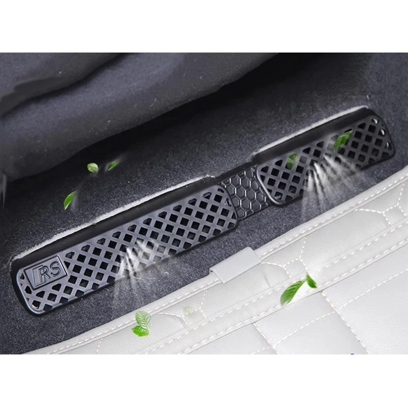 For Mazda3 Mazda 3 BK Accessories 2006-2012 Car Air Vent Covers Dustproof Protectors Under Seats Duct Outlet Car Accessories ABS