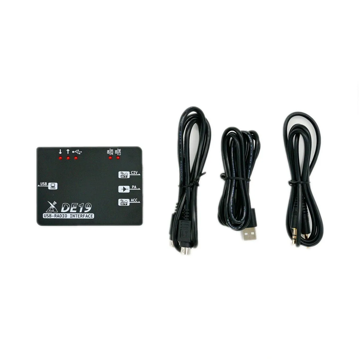 

Внешний адаптер расширения XIEGU DE19, USB-радиоинтерфейс, подходит для G106 G90 X5105 XPA125B, аксессуар для трансиверов