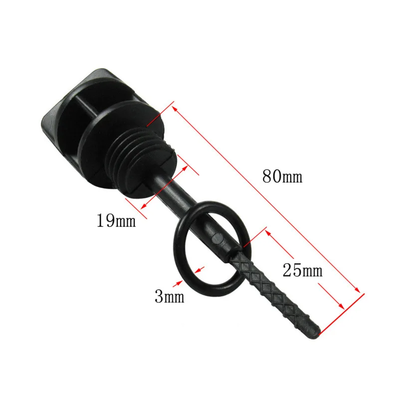 Motorcycle Accessories Oil Dipstick With O Ring For GY6 50CC 125CC 150CC 39QMB 147QMD 152QMI 157QMJ Scooter ATV Go Kart