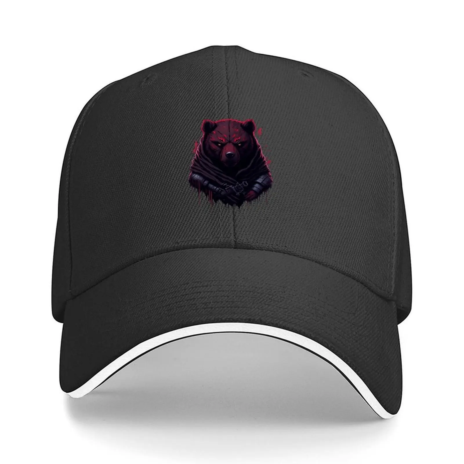 

Bear Warrior Baseball Cap hiking hat funny hat fashionable Horse Hat Women's Beach Men's