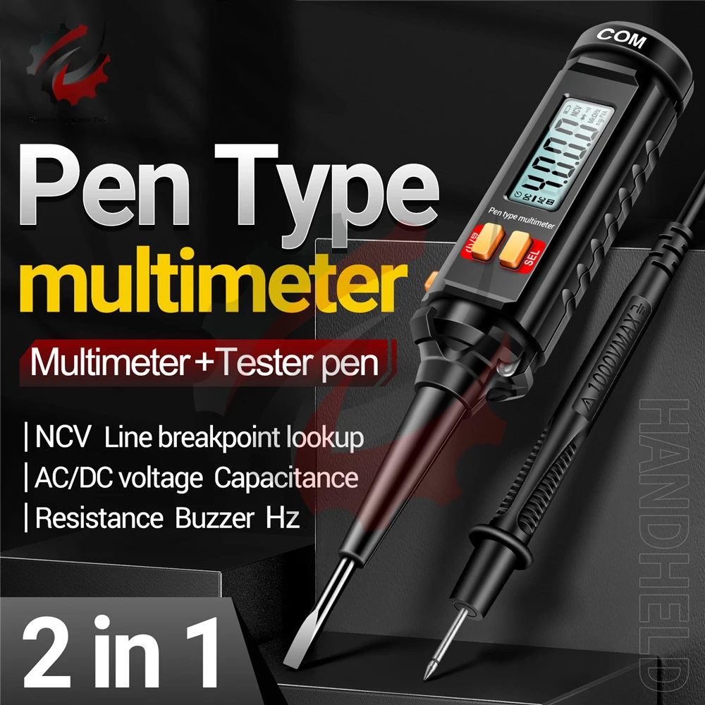 ANENG A3010 4000 Counts Pen-Type Multimeter Tester Pen NCV Voltage Detector Digital Multi Meter Auto Range Voltage Ohms Tester