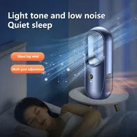 Ventilateur sans pales électrique Midea, ventilateur de refroidissement USB, mini climatiseur 6 vitesses, ventilateur portable de bureau sans pales, humidificateur 3